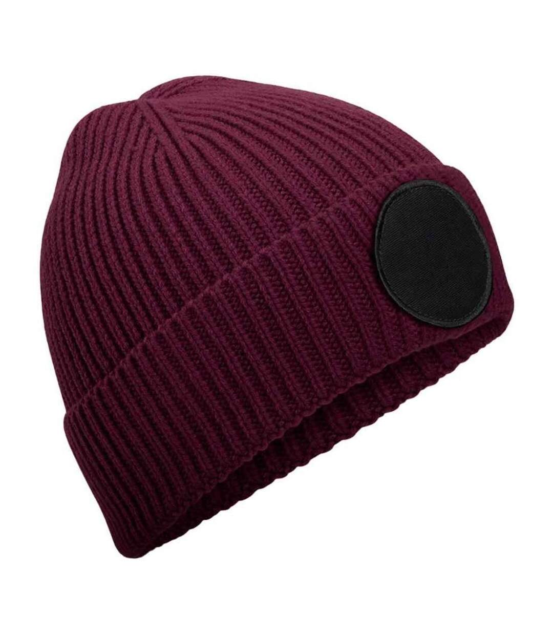 Bonnet Bordeaux Noir Beechfield-1