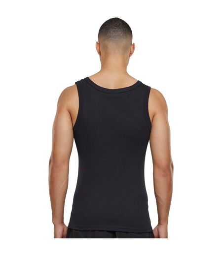 Débardeur Motif/style Uni Homme Noir Build Your Brand
