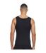 Débardeur Motif/style Uni Homme Noir Build Your Brand-3