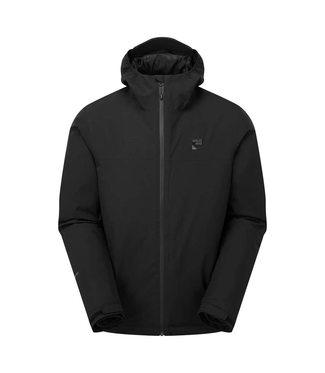 Mens Waterproof Outdoor Jacket with Hood Windproof Rain Shell Coat-1