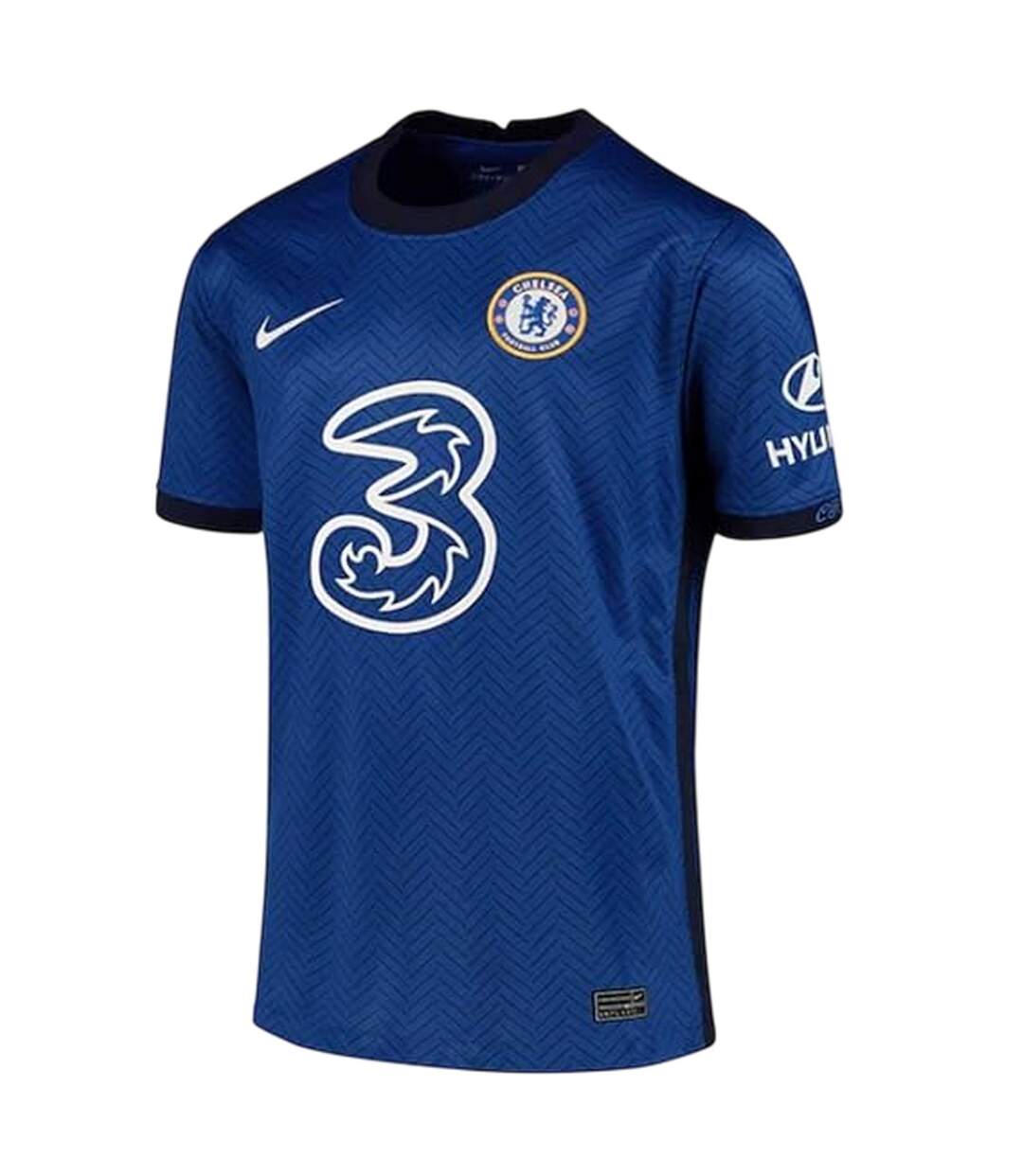 Mens Chelsea Fc Crew Neck T-shirt Blue Black Nike-1