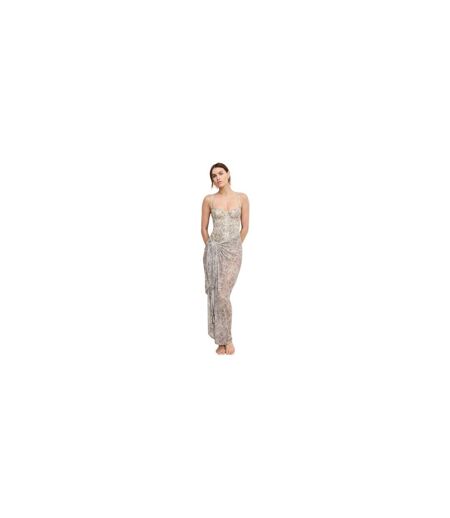 Paréo Motif/style Imprimé Serpent Femme Blanc Cassé Good American