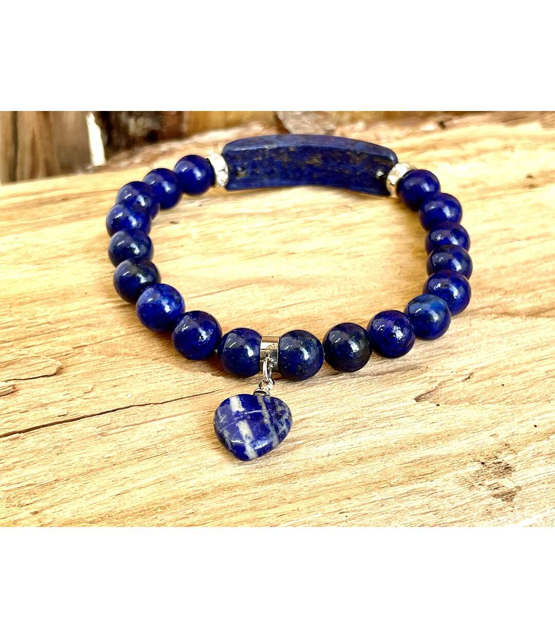 Bracelet amour en sodalite