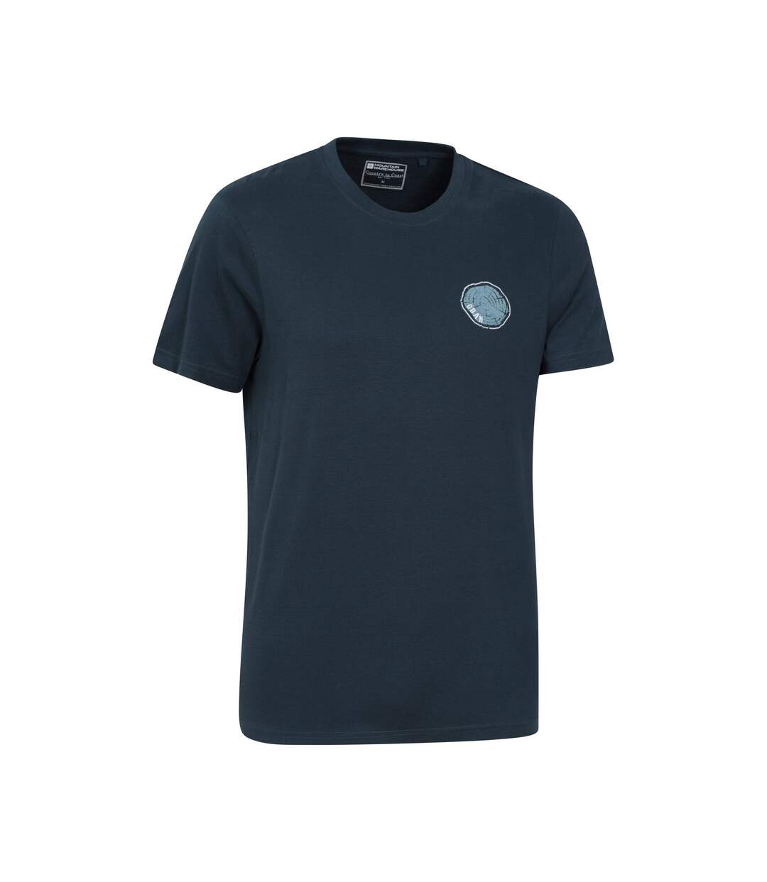 T-shirt Oban Homme Bleu Foncé Mountain Warehouse-4