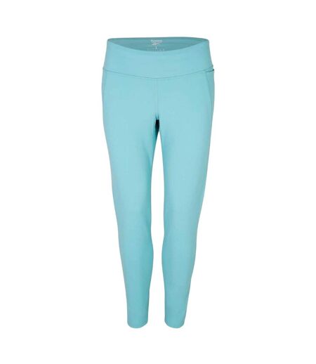 Legging Course À Pied Femme Bleu Reebok