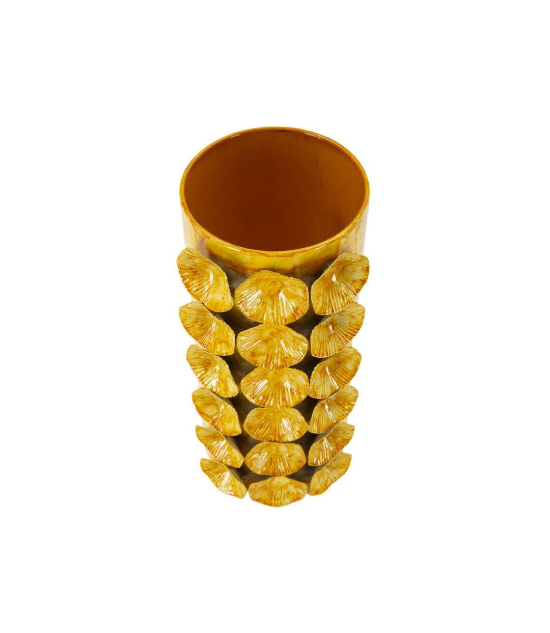 Vase Design Drop 33cm Jaune-3