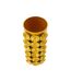 Vase Design Drop 33cm Jaune-3