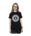 Disney Womens/Ladies Alice In Wonderland Circle Cotton Boyfriend T-Shirt (Noir) - UTBI8543-2