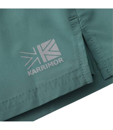 Mens 2 In 1 Running Shorts Spruce Karrimor