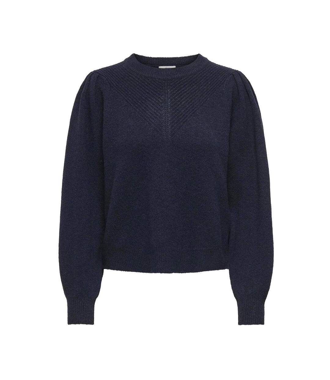 Pull marine femme jdy annie - l-1