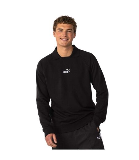 Sweat Motif/style Logo Homme Noir Puma