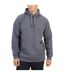 Mens Pullover Hoodie Charcoal Marl Brave Soul-2