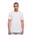 T-shirt basic homme blanc Build Your Brand-4