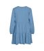 Robe bleu femme vila nopa-2