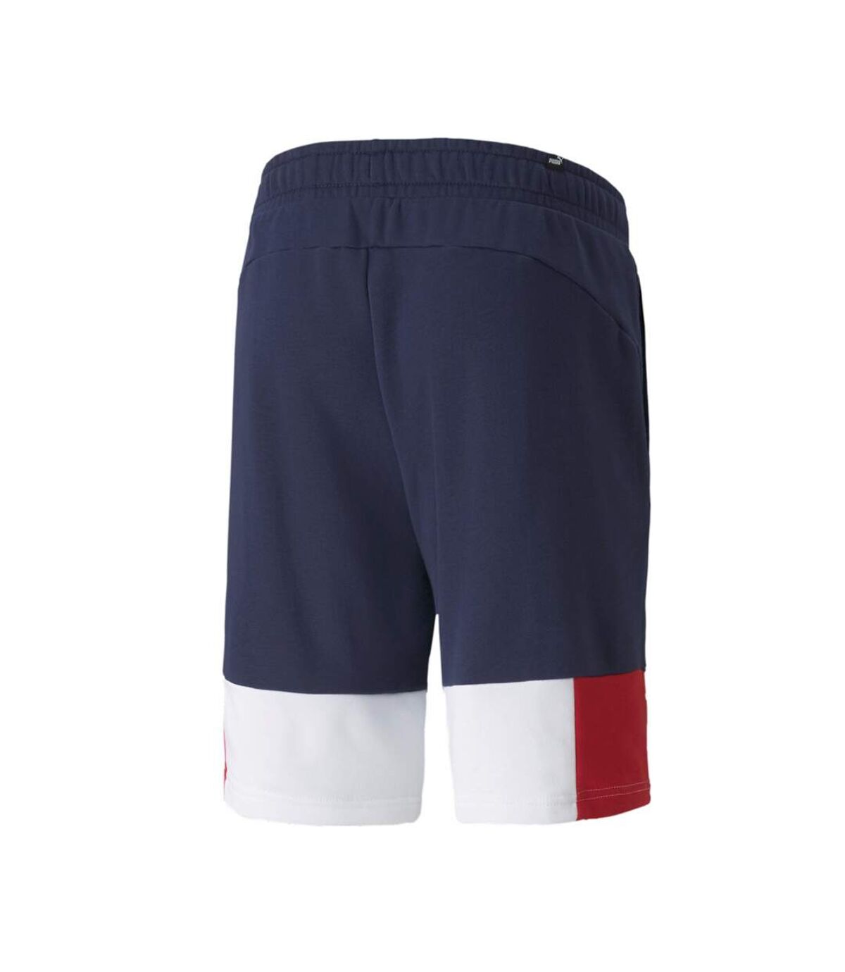 Short Marine/Blanc/Rouge Homme Puma Ess Block