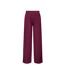 Pantalon fluide bordeaux femme jdy debbie - l-l32-1