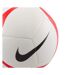Ballon De Foot Park Team 2.0 Taille 5 Blanc Rouge Nike-3