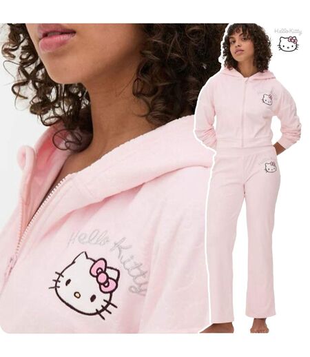 Ensemble De Survêtement Femme Rose Hello Kitty