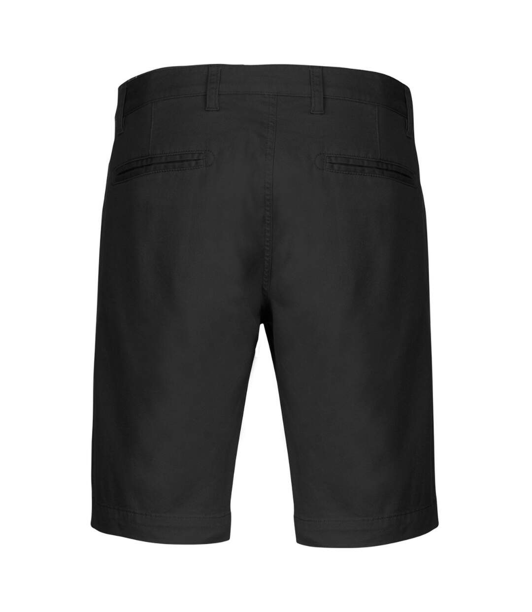 Kariban Mens Chino Bermuda Shorts (Black)