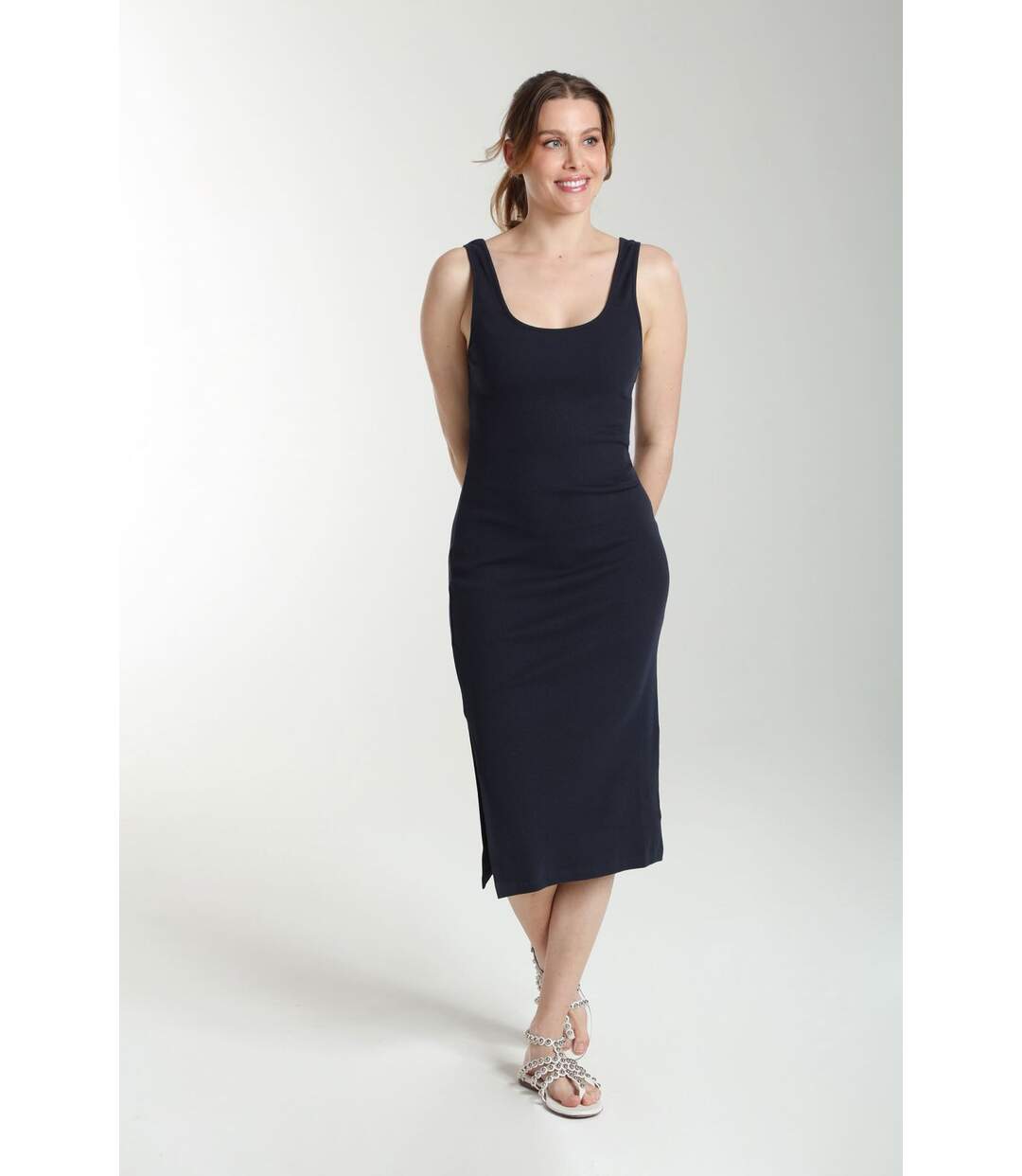 Robe Longue Cotelee Debra  | Gerard Pasquier-3