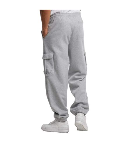 Pantalon De Jogging À Poches 90s Homme Gris Chiné Urban Classics