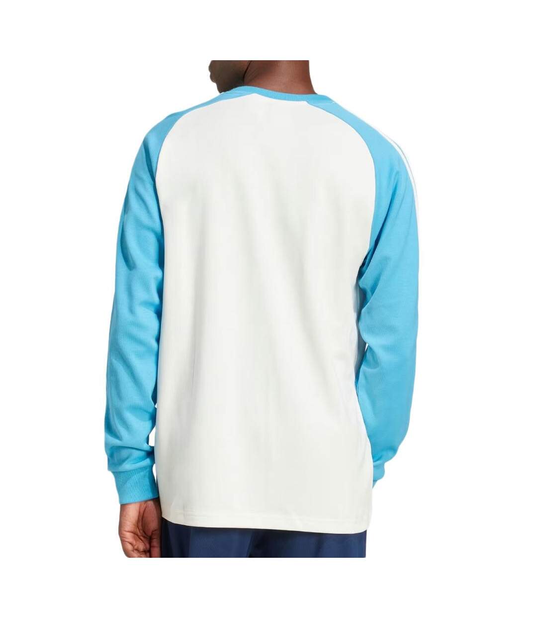 Maillot de sport blanc/bleu homme adidas 1-2