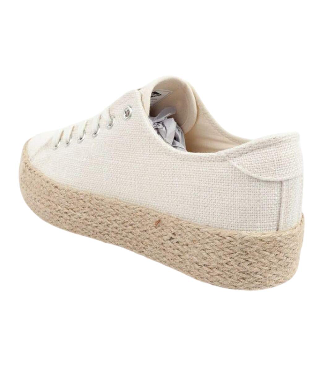 Baskets Motif/style Tressé Femme Beige Lee Cooper-2