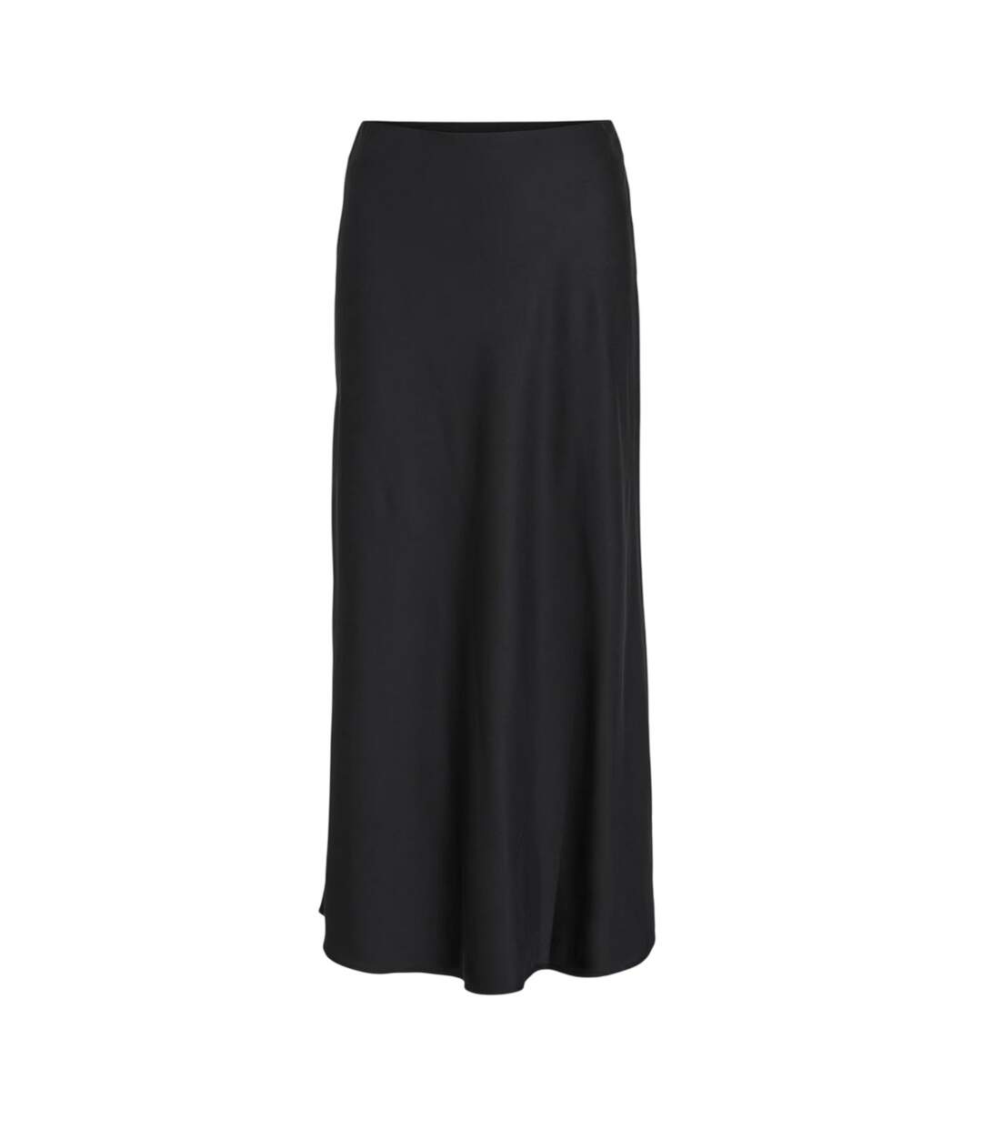 Womens/ladies Ellette Midi Skirt Black Vila-2