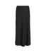 Womens/ladies Ellette Midi Skirt Black Vila-2
