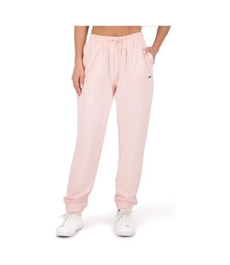 Jogging rose femme lacoste fleece