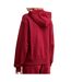 Sweat zippé rouge femme calvin klein jeans monologo french-2