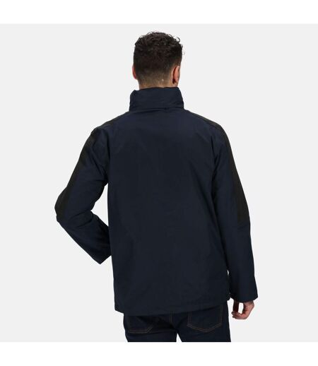 Mens Waterproof Jacket Navy Black Regatta Professional