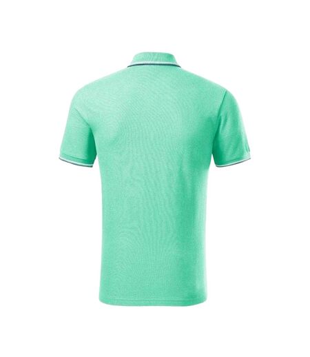 Polo Focus Homme Turquoise Pâle Malfini