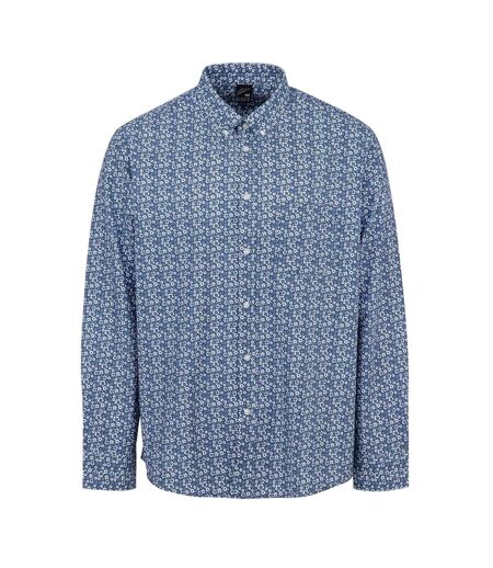 Chemise Manches Longues Motif/style À Motifs Homme Blanc Fabric