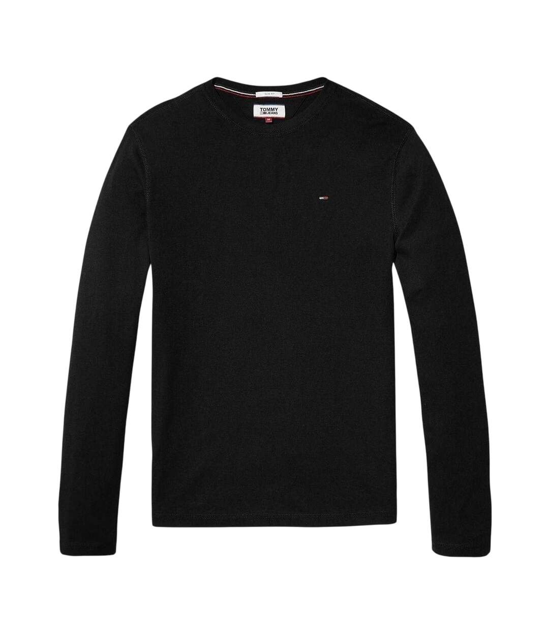 T-shirt Manches Longues Original Homme Noir Tommy Jeans-1