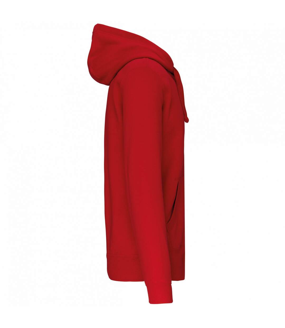 Veste à capuche adulte rouge Kariban