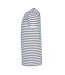T-shirt Miles Homme Blanc Bleu Marine SOLS-3