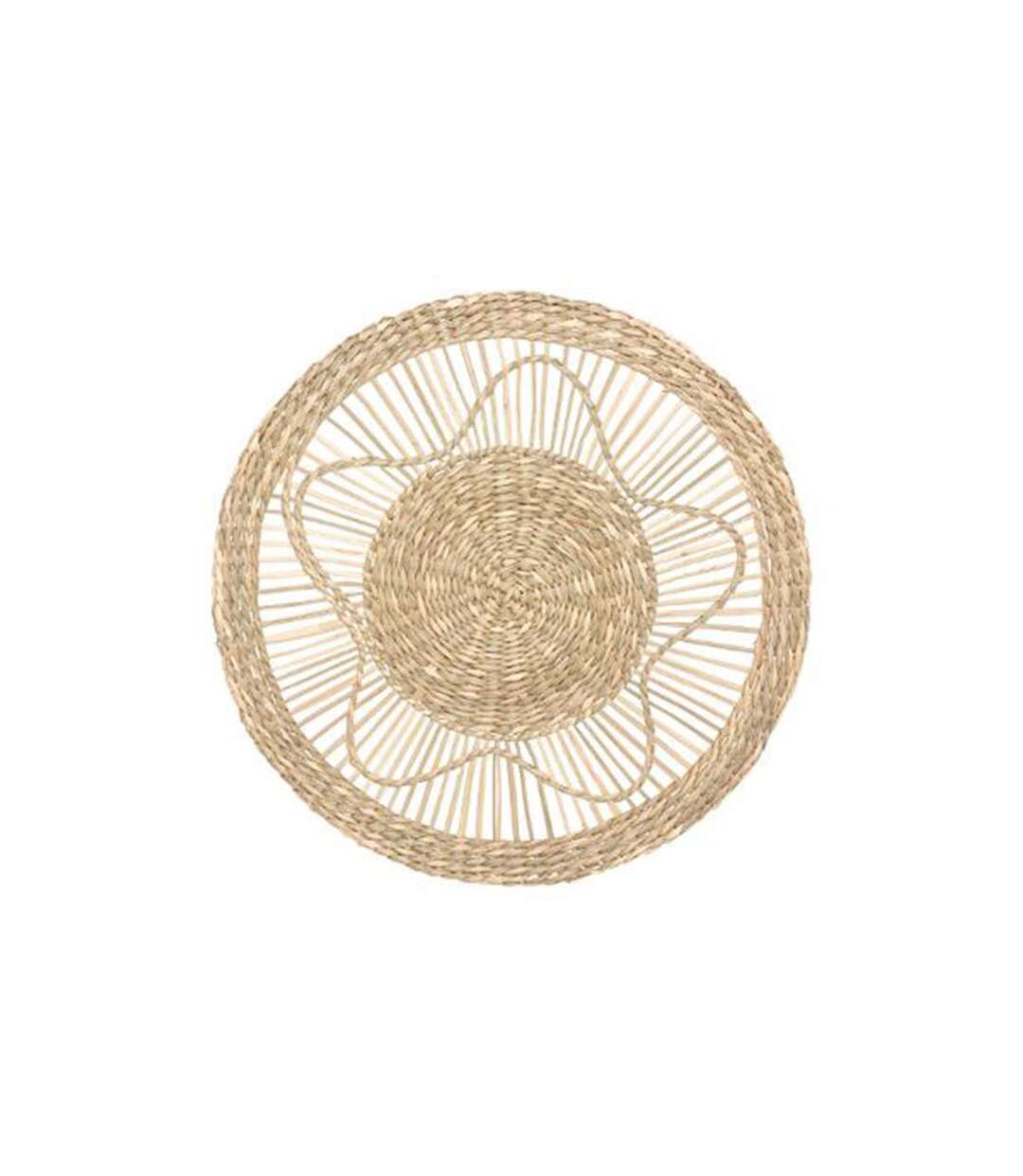 Décoration Murale Ronde Seagrass 38cm Naturel-3