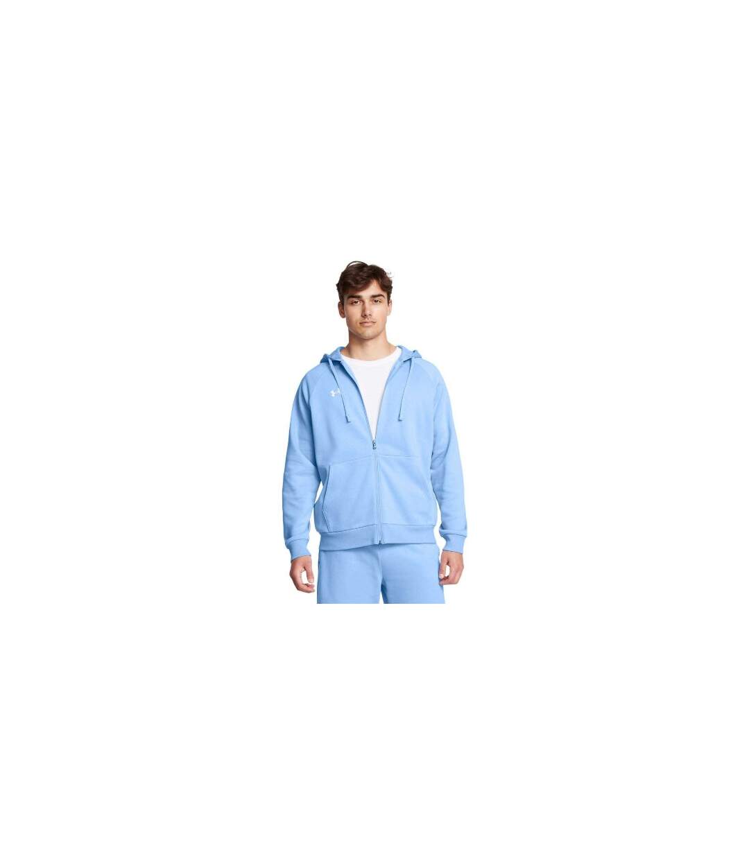 Veste À Capuche Rival Homme Bleu Under Armour-1