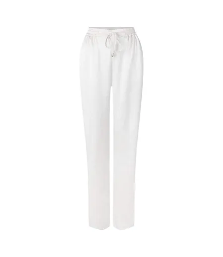 Womens/ladies Umaibo Satin Joggers Ivory Ted Baker