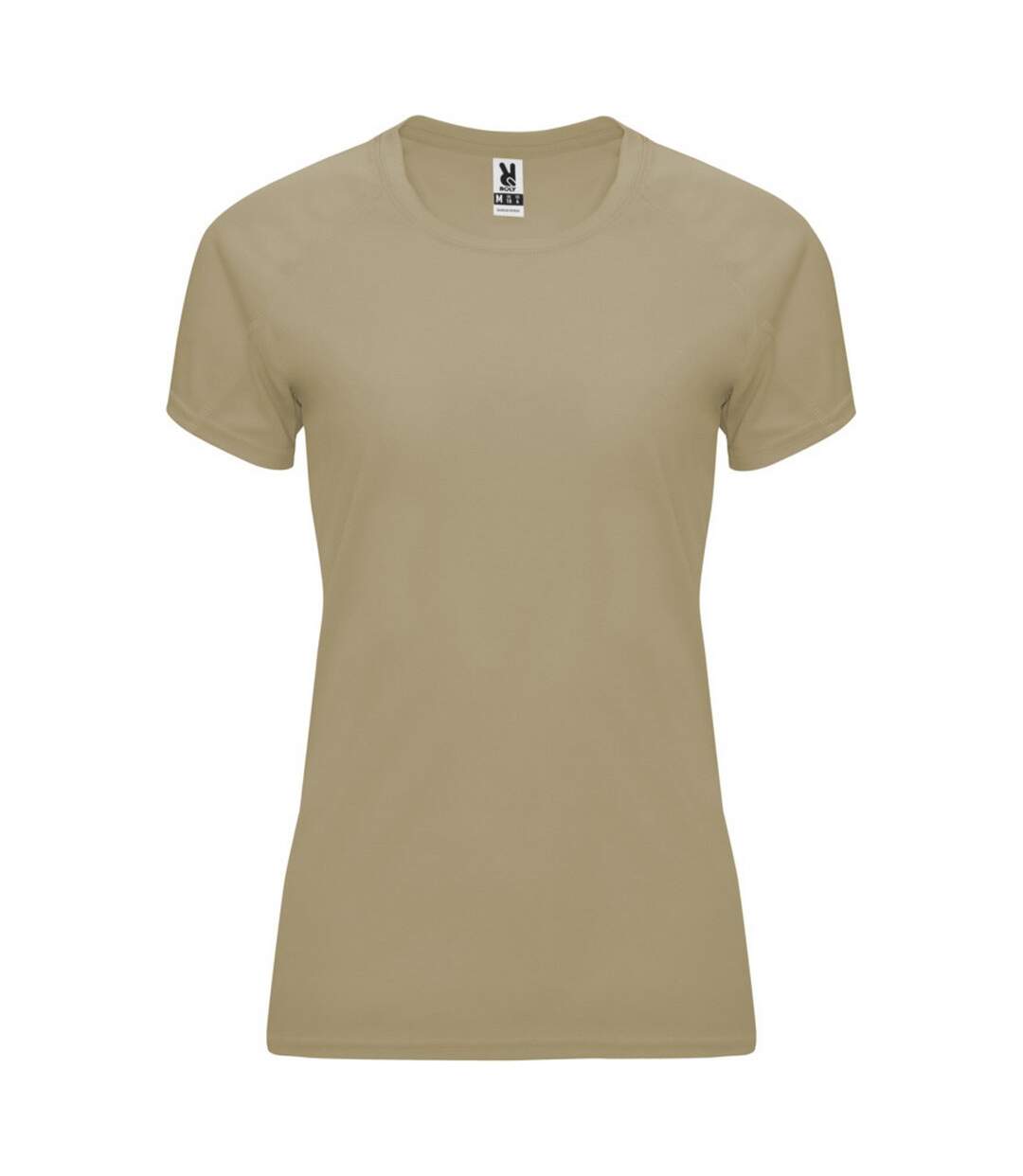 T-shirt bahrain femme sable foncé Roly-1