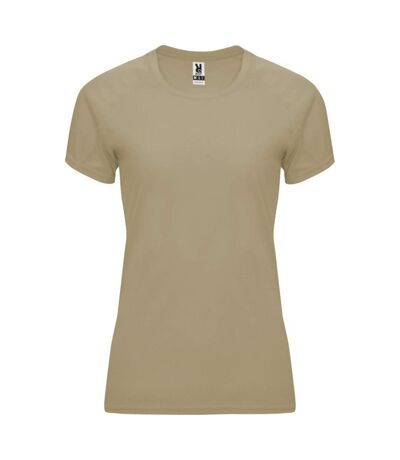 T-shirt bahrain femme sable foncé Roly Roly