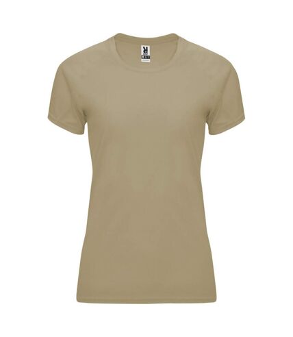 T-shirt bahrain femme sable foncé Roly