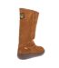 Womens/ladies sugar daddy suede winter boots chestnut Rocket Dog-2