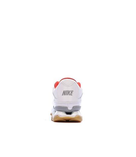 Baskets blanches/rouges homme nike reax 8
