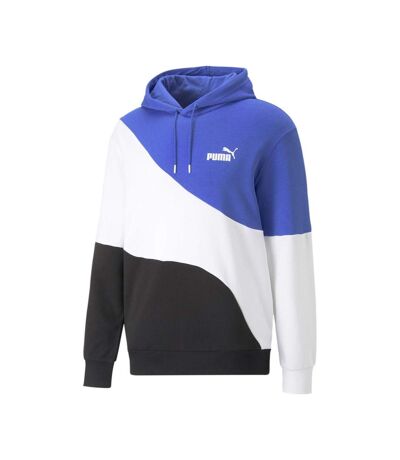 Sweat à Capuche Blanc/Noir Homme Puma 673786 - S