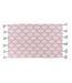Tapis Déco à Pompons Art Chic 50x80cm Rose-1