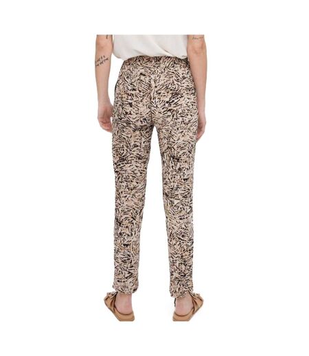 Pantalon Beige Imprimé Femme Vero Moda Easy - S