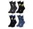 Minions - Chaussettes Homme Licence Pack de 4-4