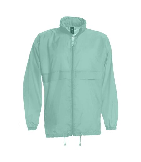 Coupe-vent Sirocco Homme Turquoise Pixel B&C
